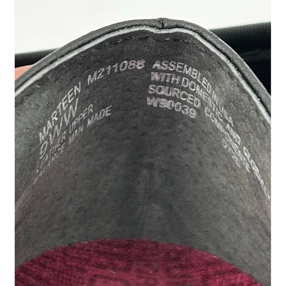 Munro Marteen Black Leather Croc Embossed Slip-On Loafers Women’s 9WW Comfort - Picture 15 of 15